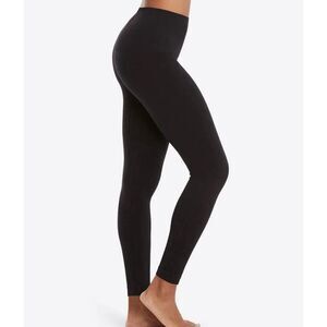 Spanx FL3515 Look at Me Now Seamless Leggings Black Compression Large XS  CL012